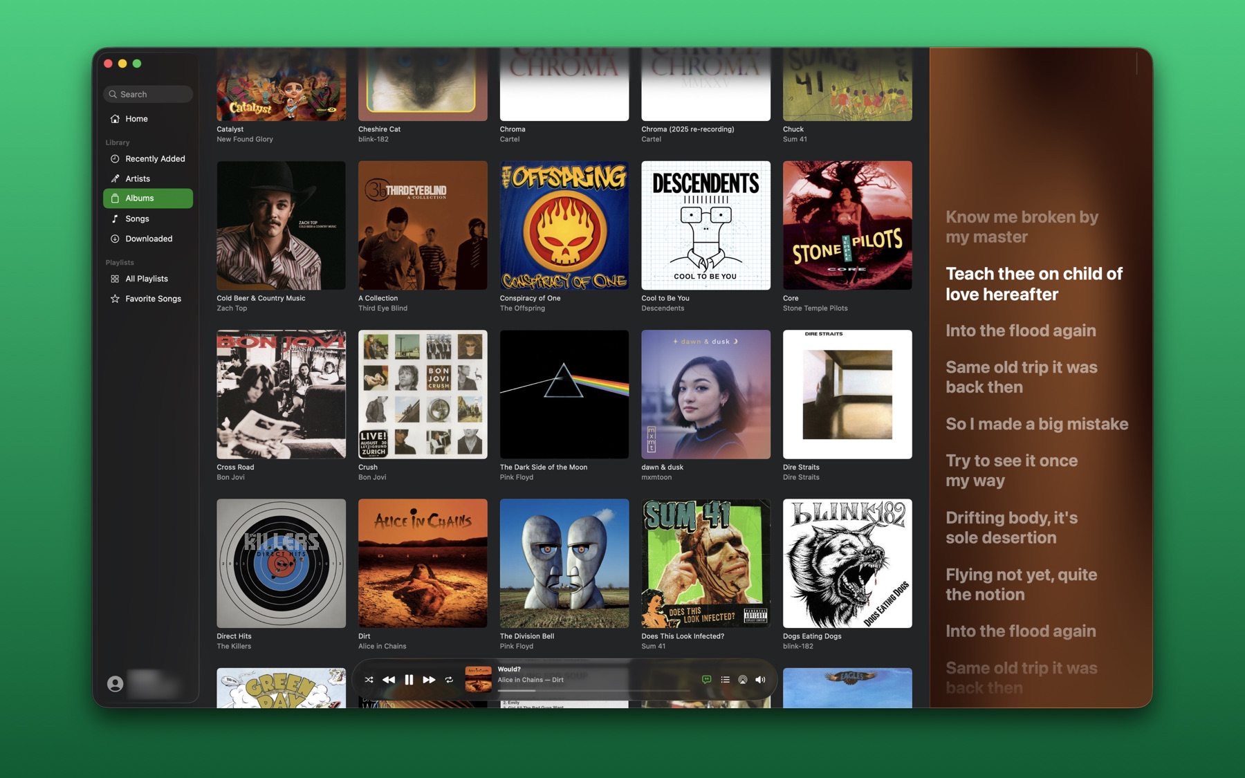Now Playing on Mac