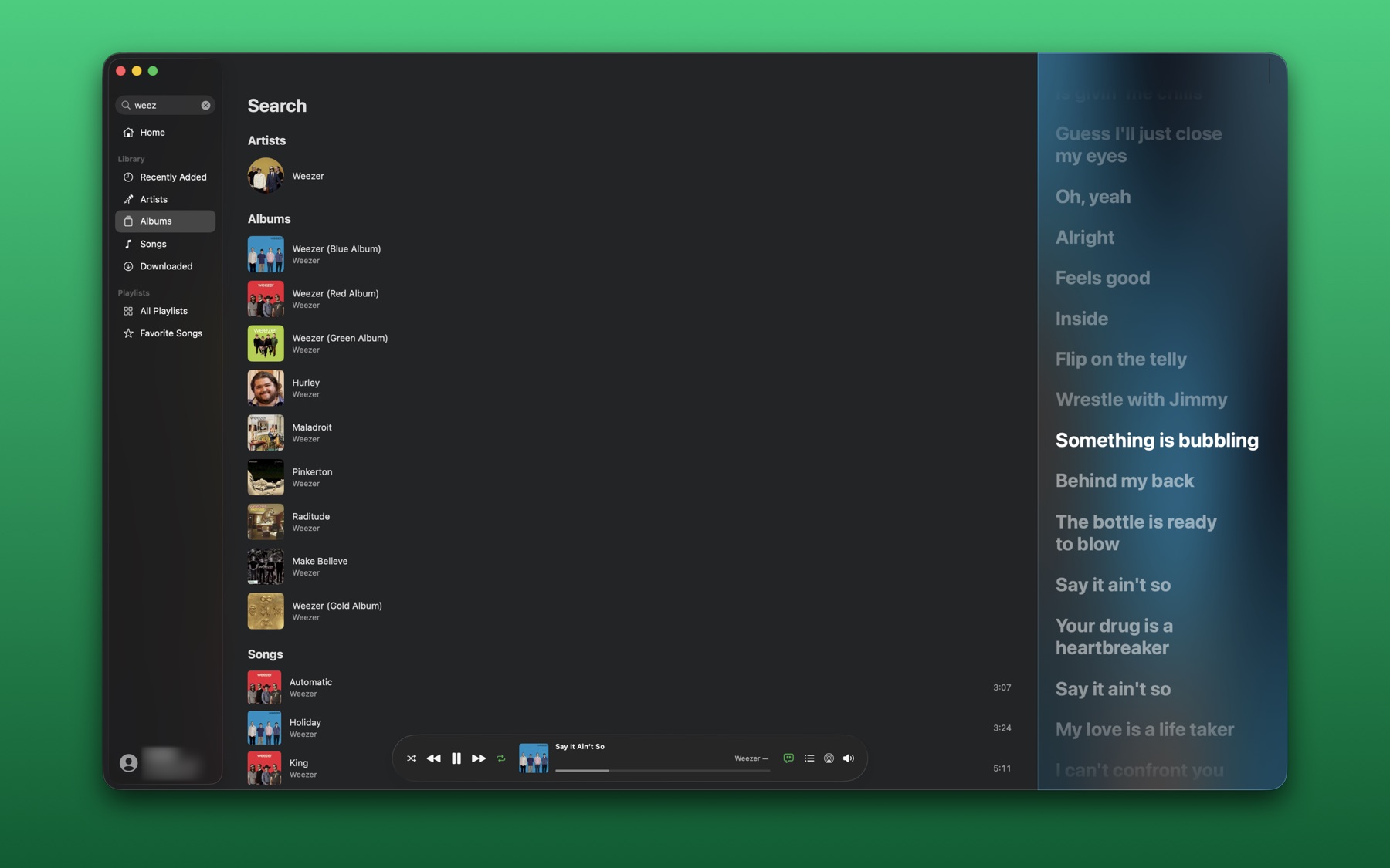 Search on Mac