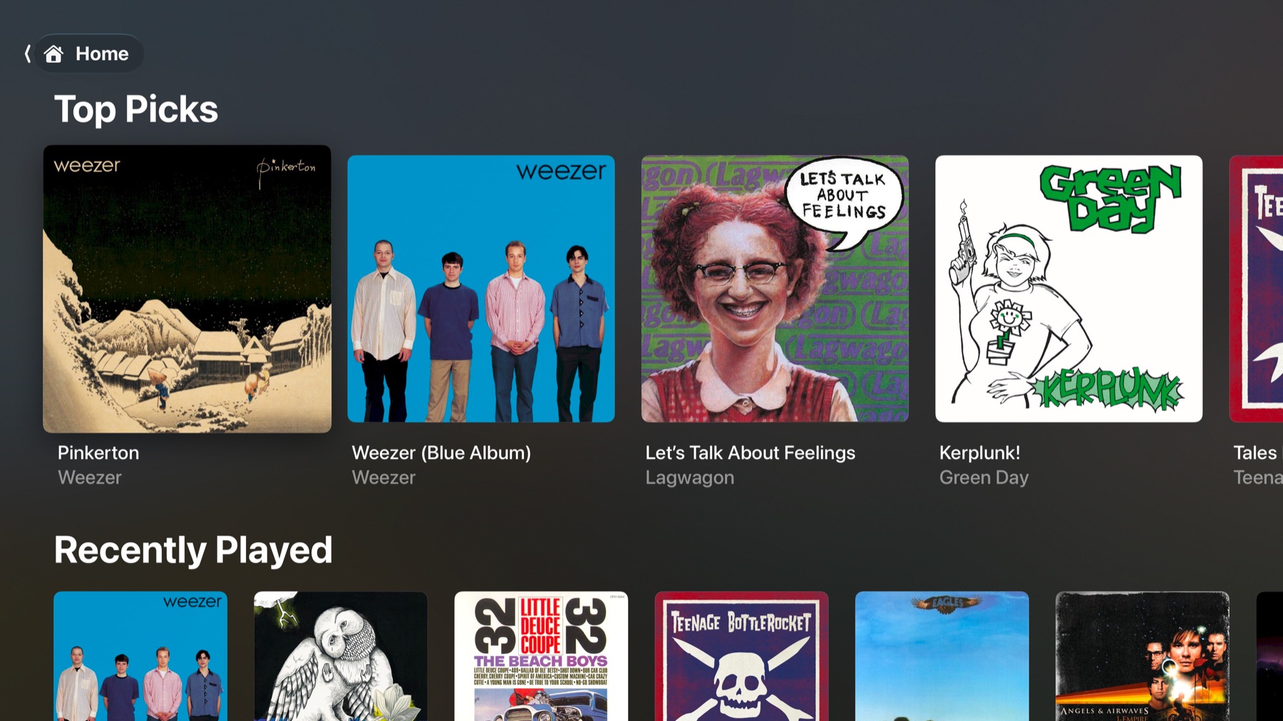 Home on Apple TV